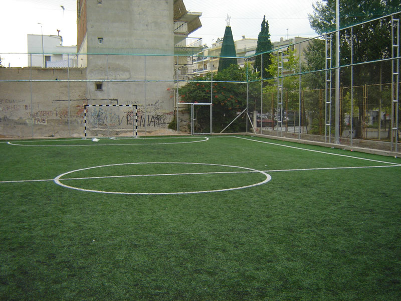 CONSTRUCTION OF A 5X5 COURT IN THE MUNICIPALITY ELEFTHERIO-KORDELIO