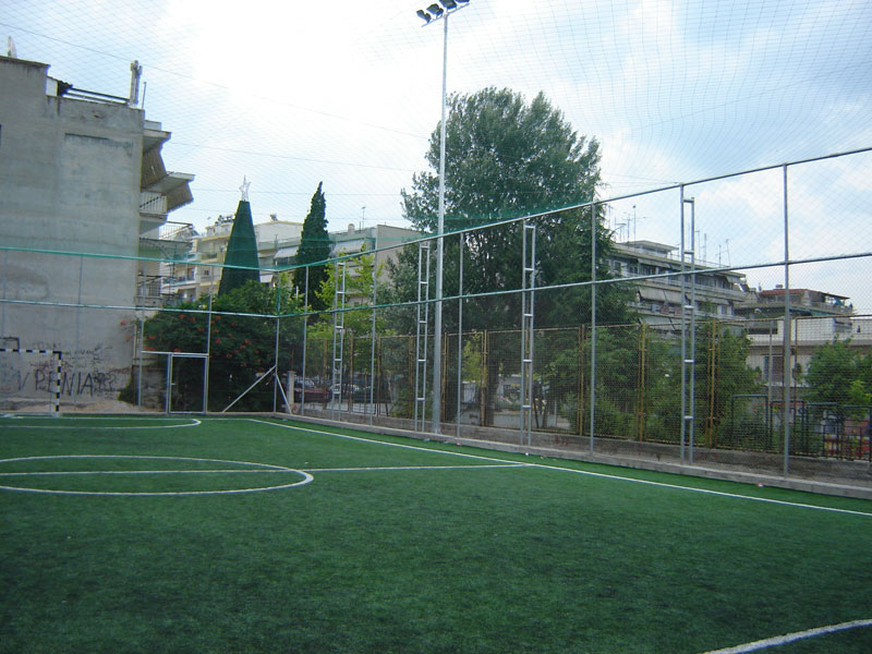 CONSTRUCTION OF A 5X5 COURT IN THE MUNICIPALITY ELEFTHERIO-KORDELIO