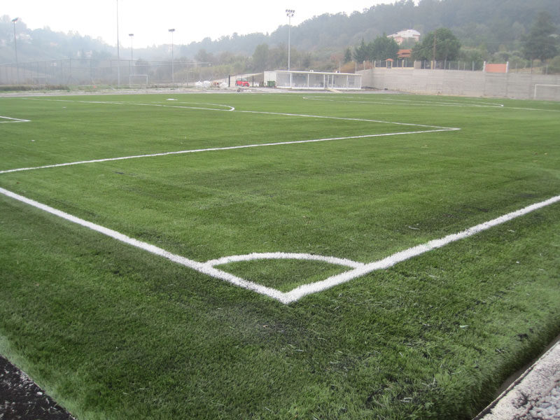 RECONSTRUCTION OF A FOOTBALL COURT WITH SYNTHETIC TURF IN THE LOC. DISTRICT  OF TRILOFO
