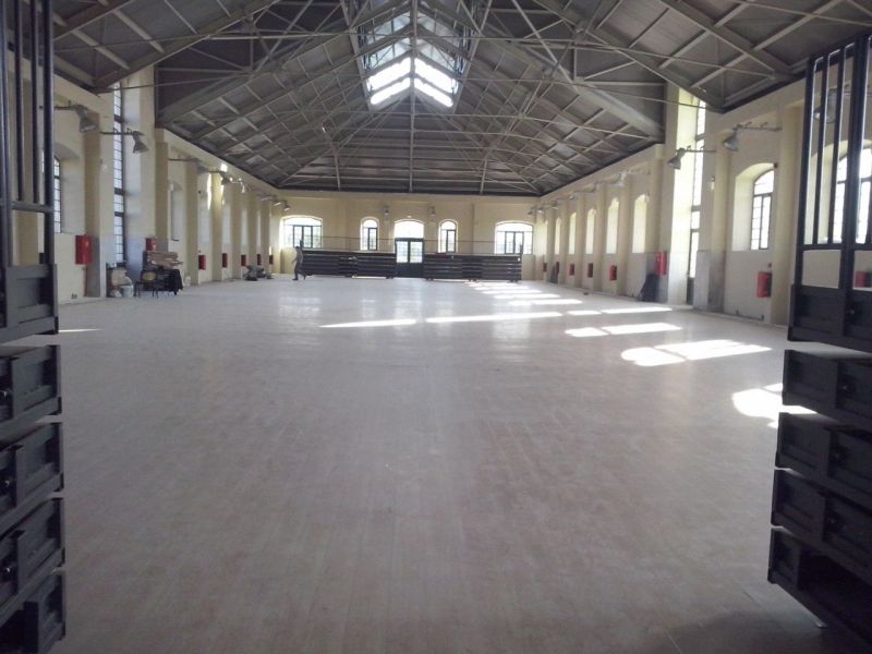 MAINTENANCE WORKS IN THE LISTED BUILDING OF THE FORMER MUNICIPAL SLAUGHTERHOUSE & REUSE THEREOF AS A MULTI-PURPOSE HALL